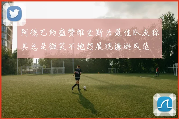 阿德巴约盛赞维金斯为最佳队友称其总是微笑不抱怨展现谦逊风范